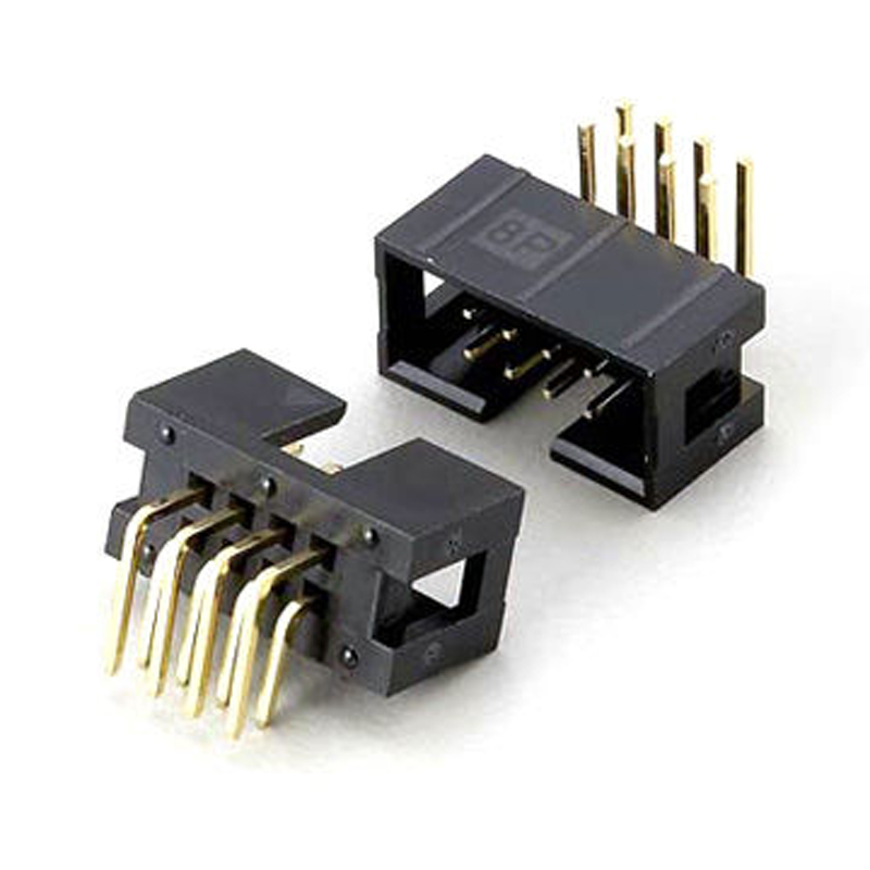 2.54mm-Box-Header-in-Right-Angle-Type-and-Dual-Row-with-500V