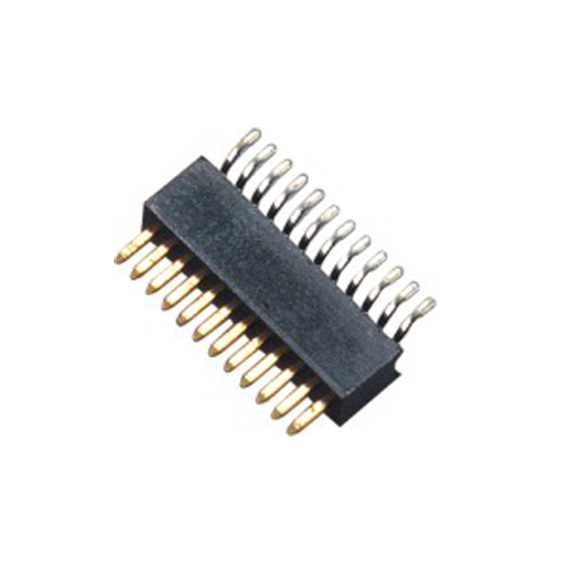 1.0mm Pin Header H=3.7 Single Row Right Angle&SMT Type