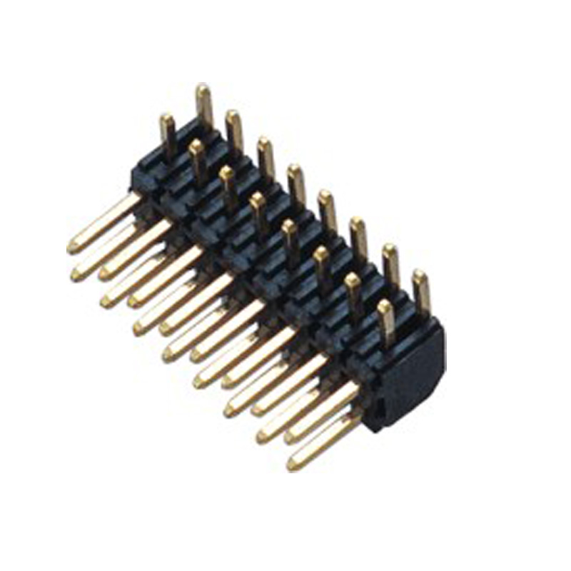 2.0mm Pin Header H=4.0 Double Row Right Angle Type